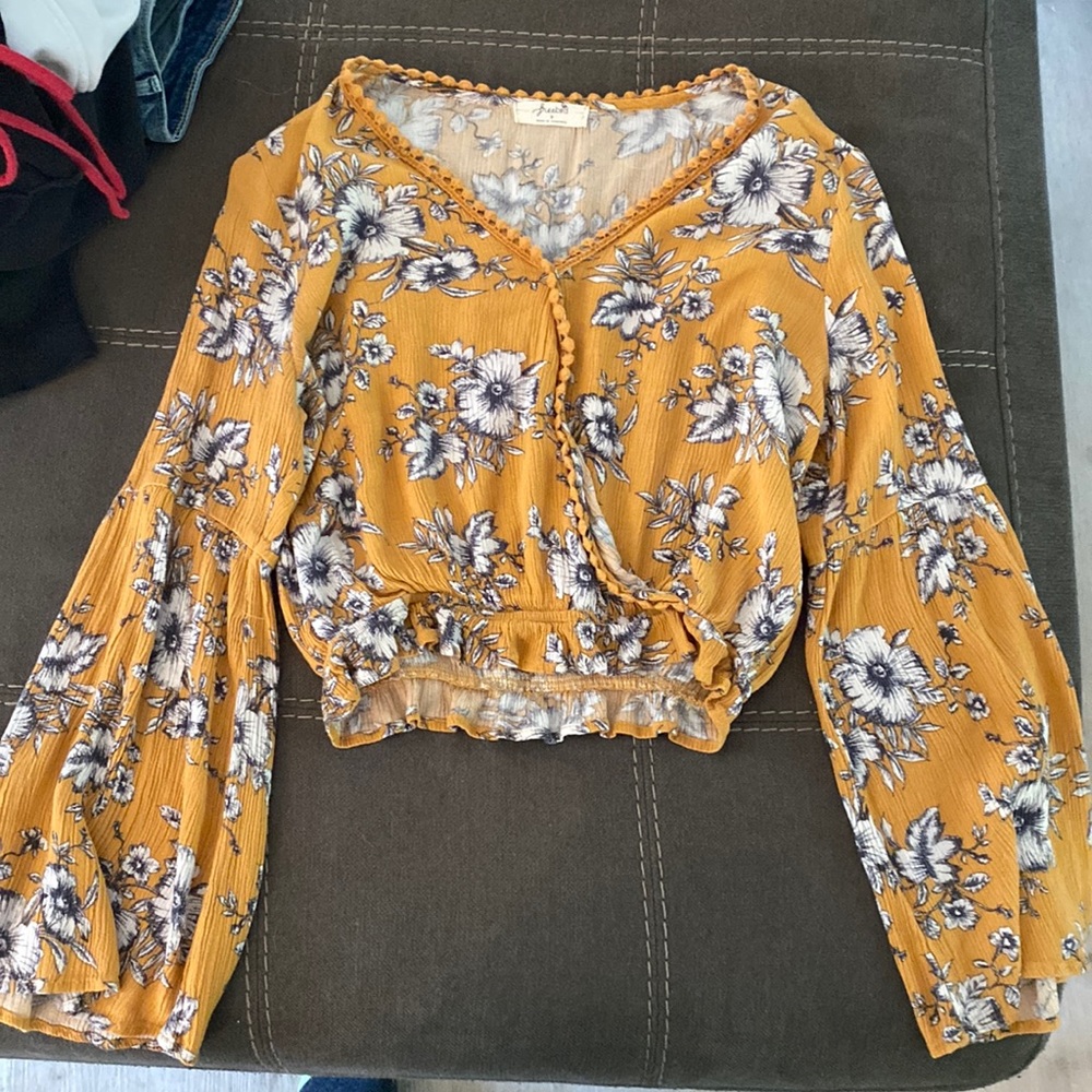 Free bird crop top
